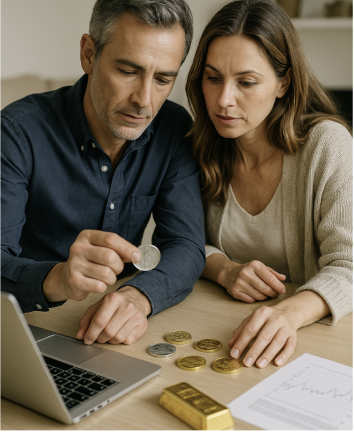 Or, argent et diversification