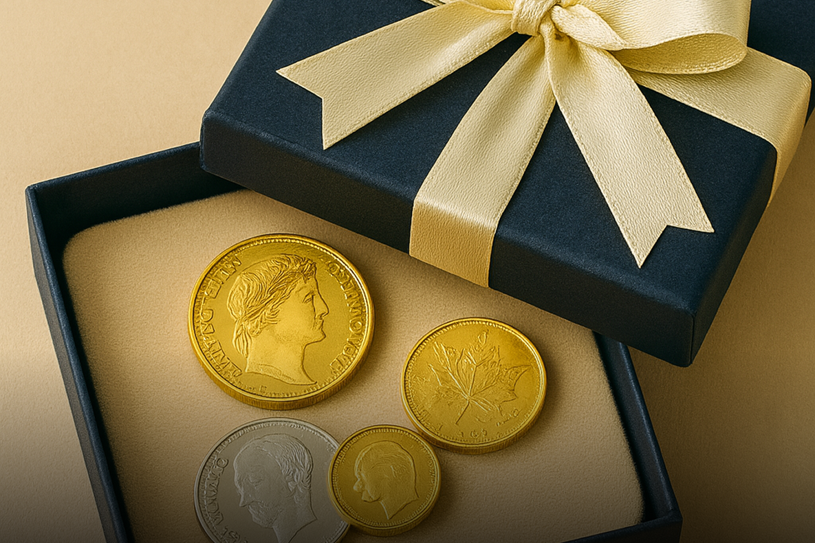 Coffrets cadeaux Or en Cash