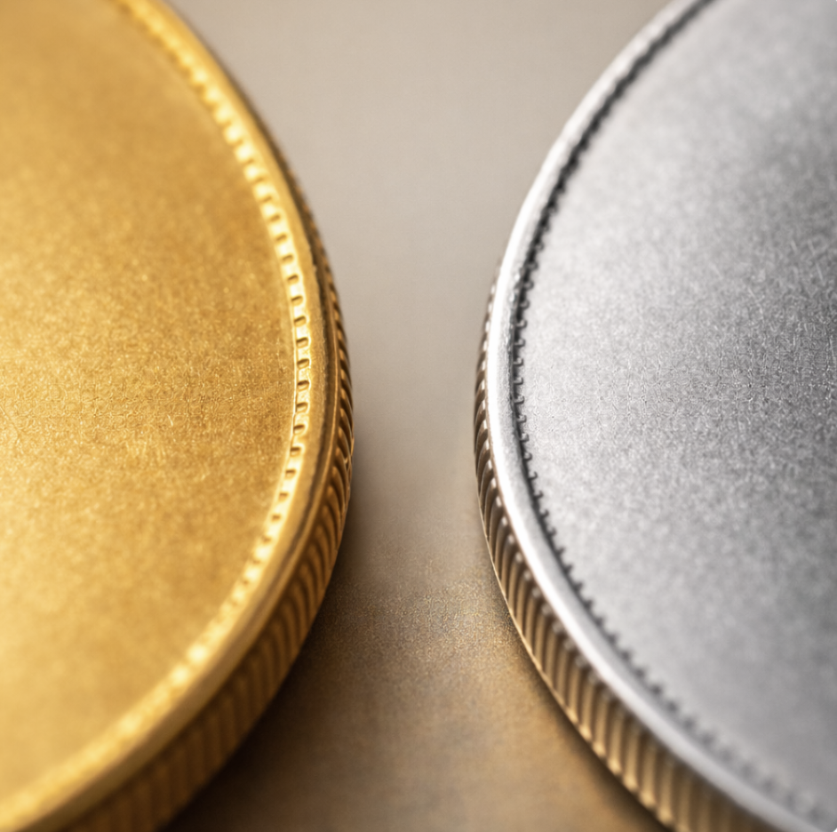 Pièces de prestige en or et argent