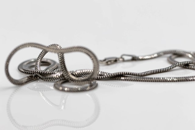 collier argent